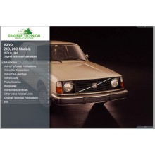 Original Technical Publications USB - Volvo 240 260 Models - 1974 to 1993