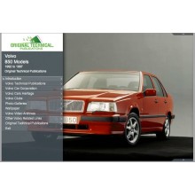 Original Technical Publications USB - Volvo 850 Models- 1992 to 1997