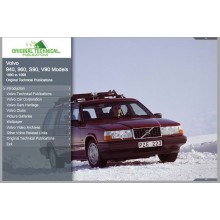 Original Technical Publications USB - Volvo 940 960 S 90 V90 Models- 1990 to 1998