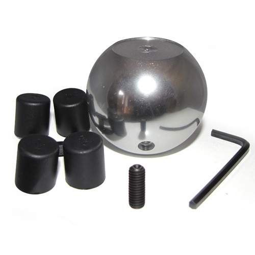 Ball Style Alloy Gear Lever Knob - Flat Top