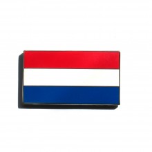 Enamel Netherlands Flag Stick On Badge
