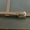LUGGAGE STRAP BROWN WITH CHROME BUCKLE image #2