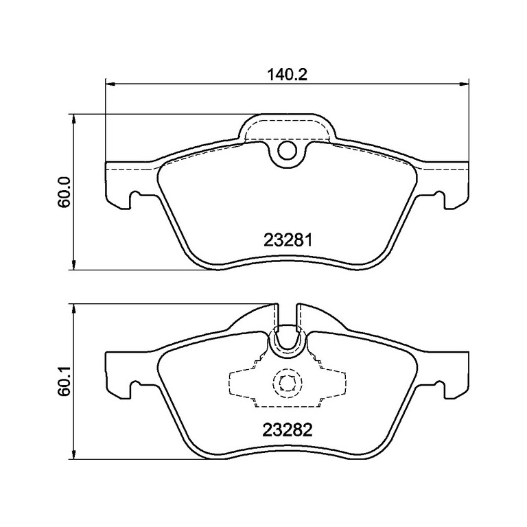Brake Pad Set Disc Brake For Mini Mini (R50 R53) Cooper 061901 To 091906