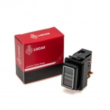 Lucas 30814 179sa Heated Rear Window Switch - Push button style with 'Heated Window' script in the centre.