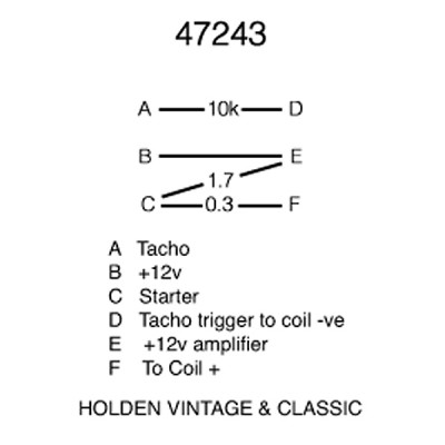                                             Ballast Resistor 9BR
                                           