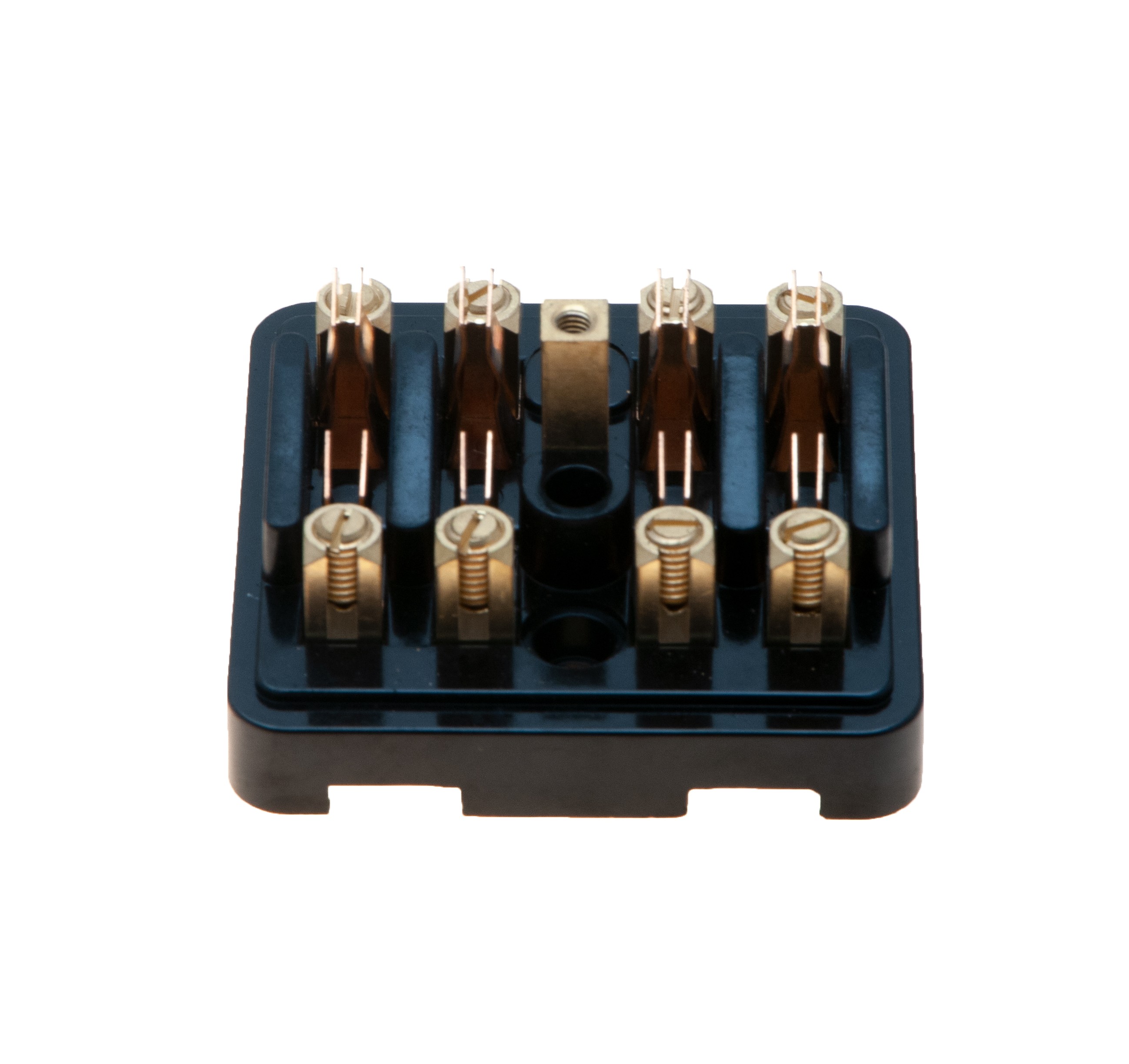 SF4 Type Fuse Box for four Glass Type Fuses, Repro