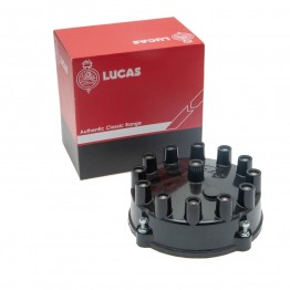 Lucas 12 cylinder distributor cap, fits 35DE12. Lucas no. 54419431, DDB153
