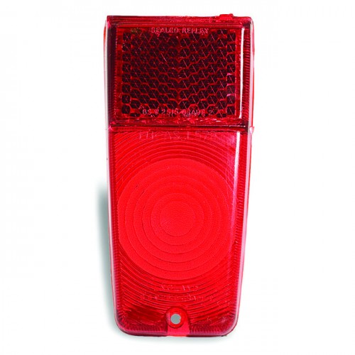 Lucas L572 Type Lamp Lens Only - Red image #1