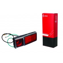 Lucas L841 Lamp, Red Lens - Thin