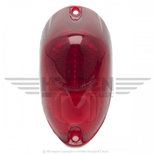 Lucas L549 Type Rear Lamp Lens Only - Red image #1