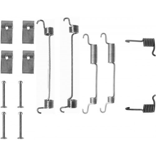 Accessory Kit Brake Shoes For Mg Mg Zr 105 061901 To 041905