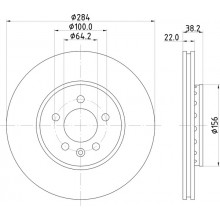 Brake Disc For Mg Mg 6 Hatchback 1.8