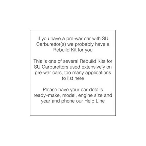 H2 Carburettor Repair Kit image #1