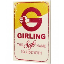 Girling Safe Name A2 Poster