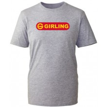 Girling T-Shirt in Heather Grey