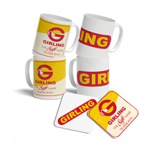 Girling Coaster & Mug Set (2 Pack)