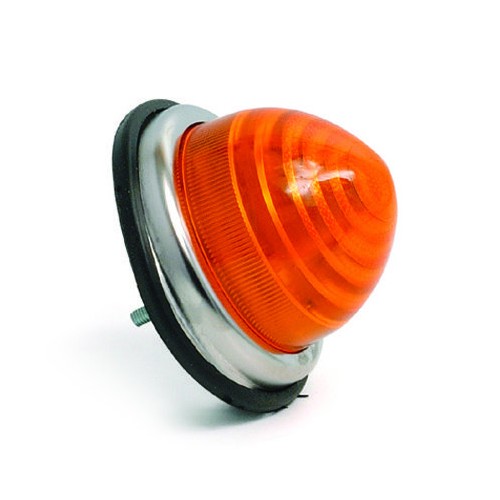 Flasher Lamp - Flat Base - Single Filament - Amber image #1