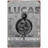 Lucas King of the Road 8x12" Vintage Metal Sign image #1