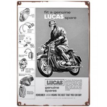 Lucas Motorcycle Spares 8x12