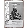 Lucas Motorcycle Spares 8x12" Vintage Metal Sign image #1