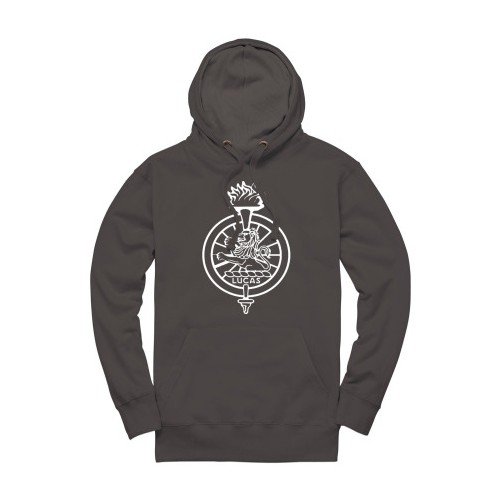 Lucas Flambeau Pullover Hoodie - Charcoal image #2