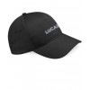 Lucas Text 5 Panel Cap - Black image #1