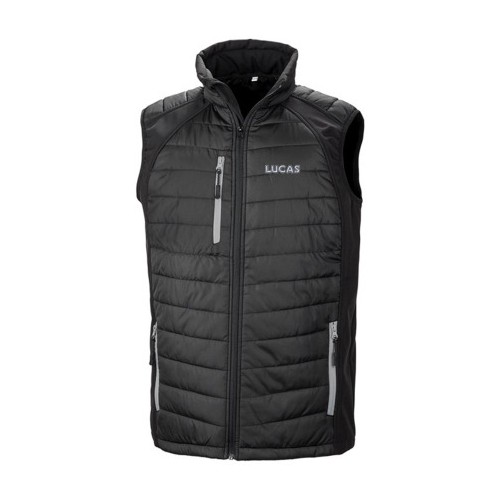 Lucas Text Padded Softshell Gilet image #6