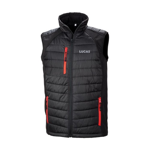 Lucas Text Padded Softshell Gilet image #5