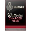 Lucas Logo 8x12" Vintage Metal Sign image #1