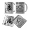 Lucas Motorcycle Coaster & Mug Set (2 Pack) image #1