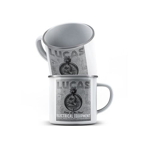 Lucas King of the Road Enamel Mug (Single Mug) image #1