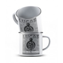 Lucas King of the Road Enamel Mug (Single Mug)