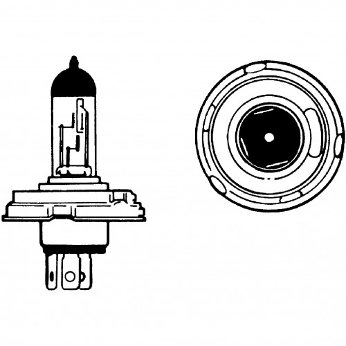 Halogen H4 Bulb Conversion image #1