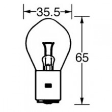 6v Bulb Double Contact Bosch/P100 35/35w LLB393