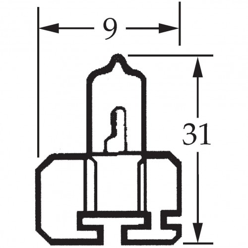 H2 Halogen Bulb 12v 55w LLB479 image #1