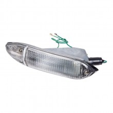 Lucas L652 front left hand side and indicator lamp - all clear lens