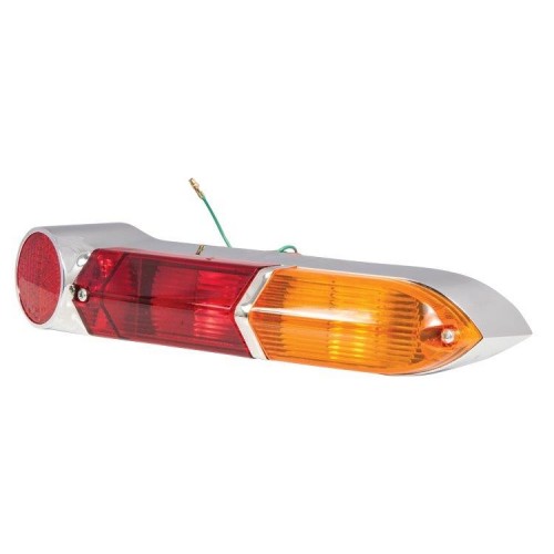 Lucas L651 Rear lamp assembly- Left hand side- for the very early E type S1  and S1.5 FHC.