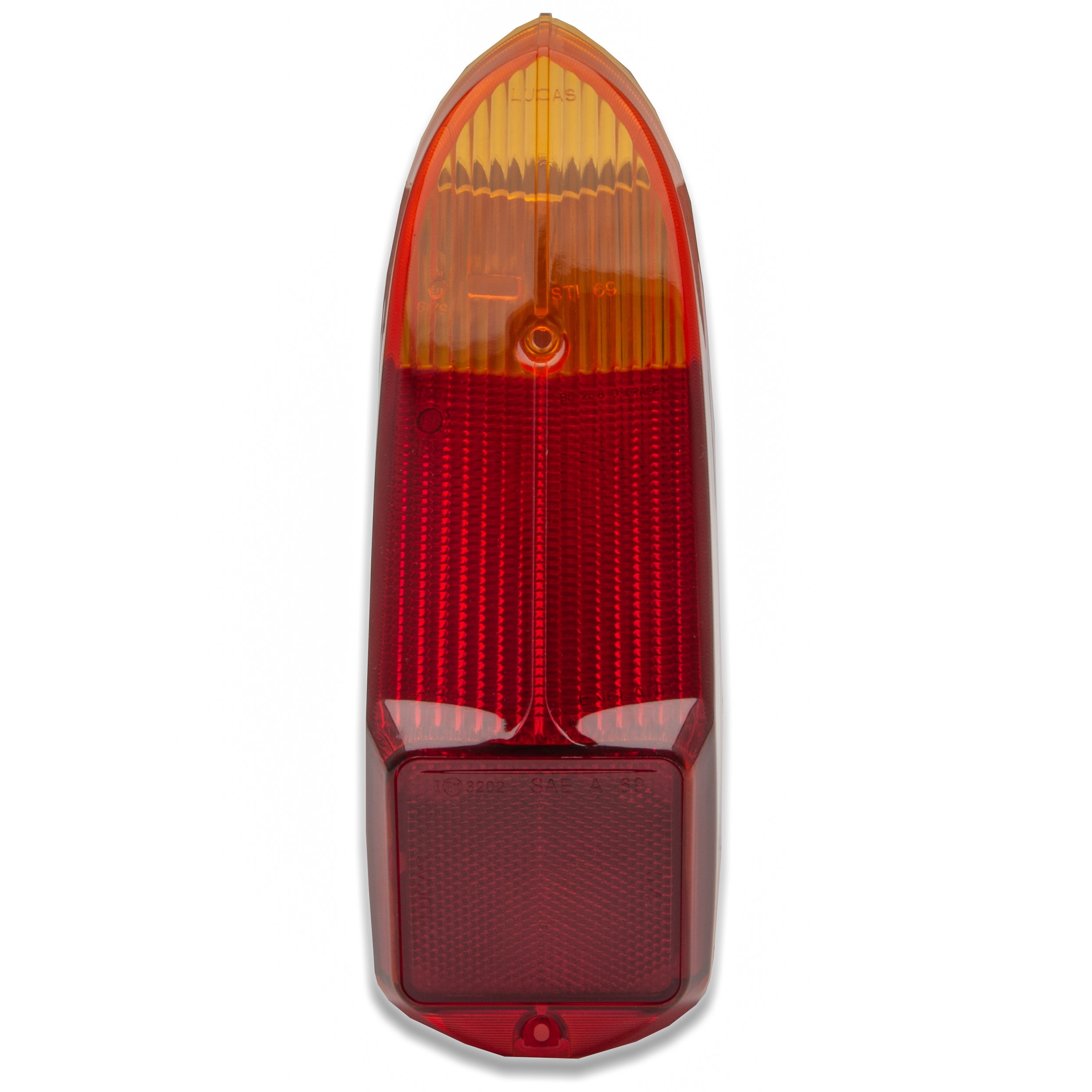 L840 54584009 OEM PART 37H4737 MGB,MIDGET LUCAS GENUINE REAR LAMP LENS PART NO L840 54584009 OEM PART 37H4737 MGB,MIDGET LUCAS GENUINE REAR LAMP LENS PART NO