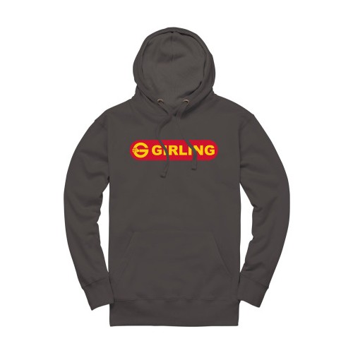 Girling Pullover Hoodie in Charcoal