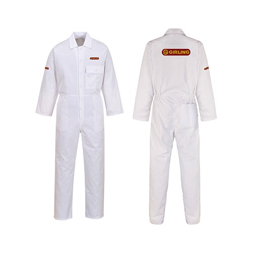 Girling Coverall in White