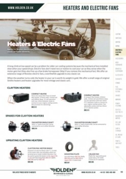Heaters & Electric Fans