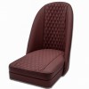 Sports Bucket Seat in Quilted Coloured Leather