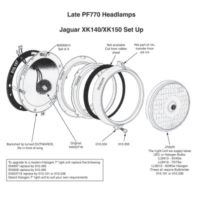                                             Lucas 7 in Halogen Light Unit - J Light
                                           