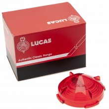 Lucas L551 Lamp Red Lens & Reflector Only
