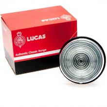 Lucas L563 Clear Indicator Lamp  Fits Jaguar Mk2  XK140 and XK150 American Spec.