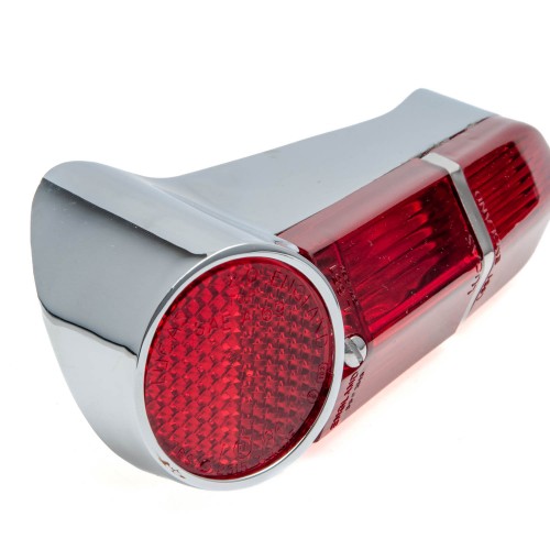 Lucas L651 Rear Tail Lamp Assembly, for DHC. Right Hand US specification - All Red lens image #3