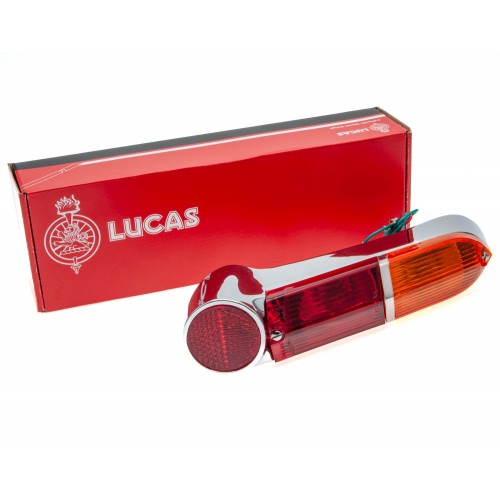 Lucas L651 Rear lamp assembly- Right hand side- for the very early E type S1  and S1.5 FHC. C17931