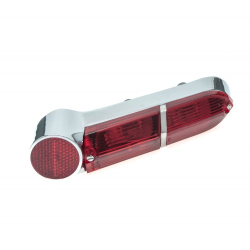 R.H Stop/Tail/Flasher Lamp, 2+2 Models. Red/Red Lens image #1