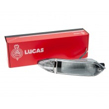 Lucas L652 front left hand side and indicator lamp (All clear lens) US Spec