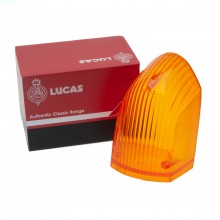 Lucas L783 rear lamp indicator lens, SAE, Amber